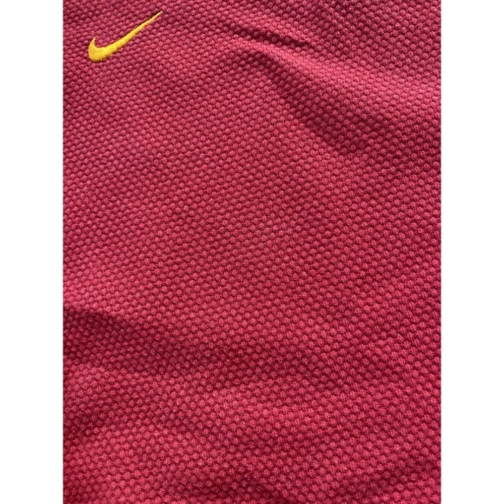 Vintage USC Trojans Polo Shirt Mens XL Red NCAA Football Nike Embroidered Golf - Picture 5 of 16